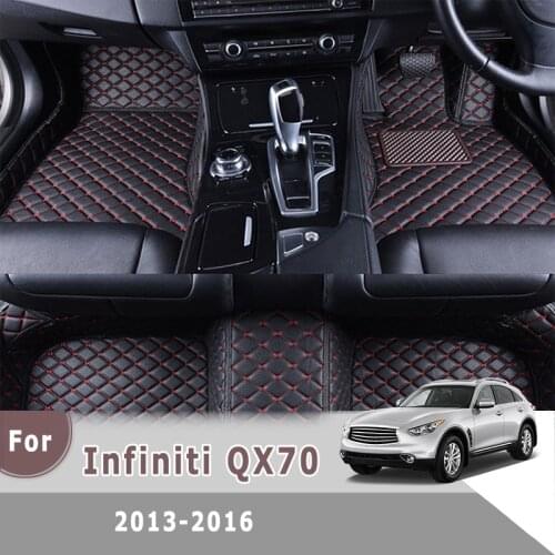 RHD Carpets For Infiniti QX70 2016 2015 2014 2013 Car Floor Mats Custom Interior Accessories Covers Auto Parts Automobiles