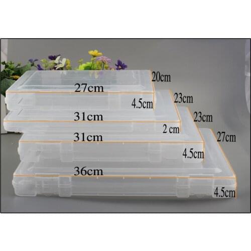 Big Plastic Box Container Practical Compartment Jewelry Bead Storage Case Screw Holder Case Display Organizer 31cm 36cm 27cm