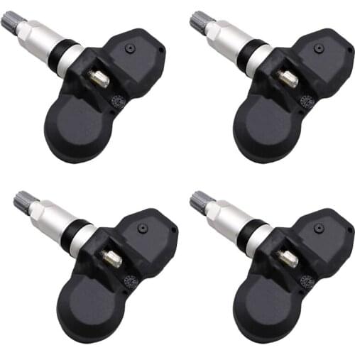 K1KE Compact TPMS Tire Pressure Sensor Monitor 3AA907275B 3AA907275 4 Pieces Durable Equipment Compatible with V olkswagen