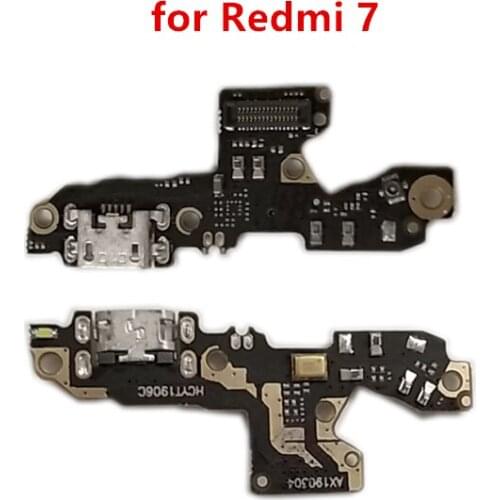 For Xiaomi Redmi 7 USB Charger Port Dock Connector PCB Board Ribbon Flex Cable phone screen repair spare parts