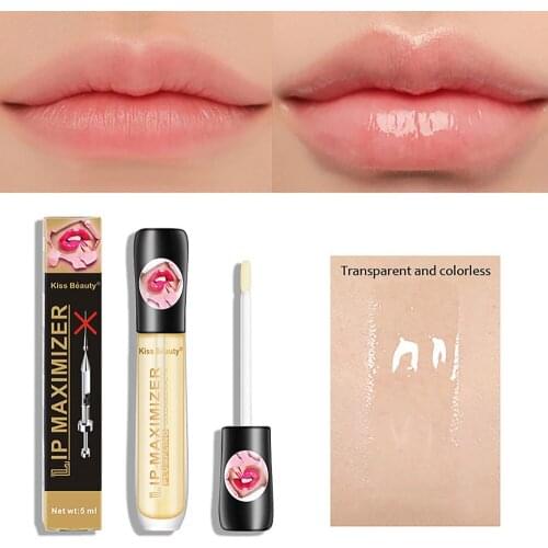 Day Night Instant Volumising Lips Plumper Oil Moisturizing Repairing Reduce Lip Fine Line Cosmetics Sexy Lip Plump Enhancer Make