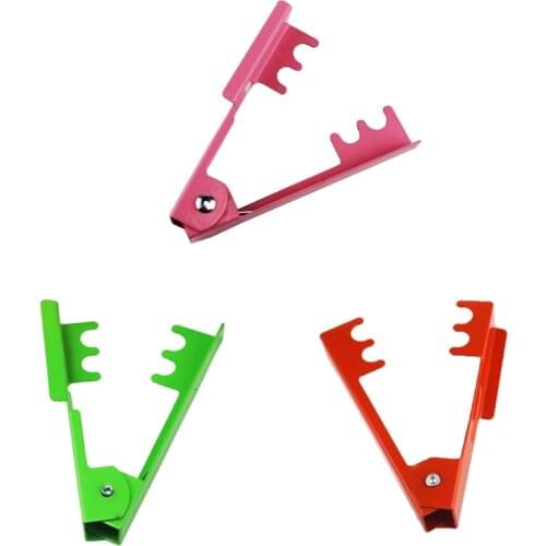 Pink/Green/Red Professional Rose Leaf Thorn Stripper Stripping Tool Thorn Remover for Roses Stainless Steel Rose Plier