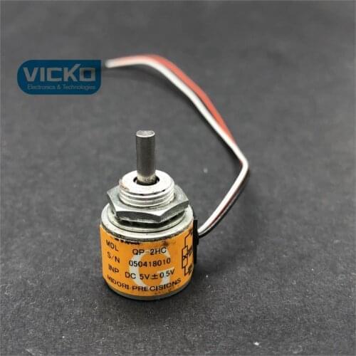 Used MIDORI QP-2HC potentiometer Angle sensor QP-2HC switch