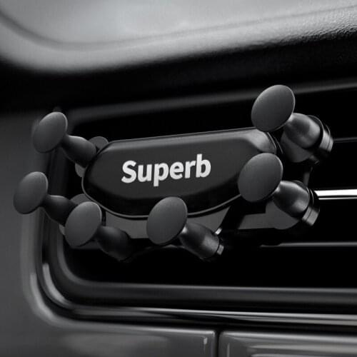 Car Interior Air Vent Clip Mount No Magnetic Mobile Phone Holder for Skoda Superb octavia fabia rapid yeti Accessories