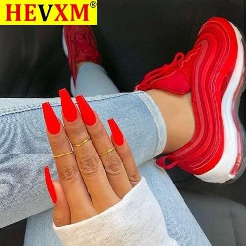 Autumn Women Sneakers Fashion Women Lace-up Vulcanized Shoes Platform Sneakers Casual Shoes for Woman Zapatillas Mujer 2020 New