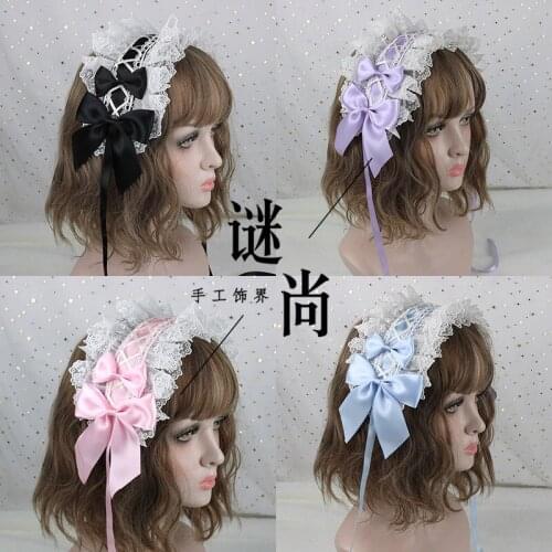 Lolita Hair Band Daily Life Sweet Versatile Lolita Can Take a Angel Handle Angel Street
