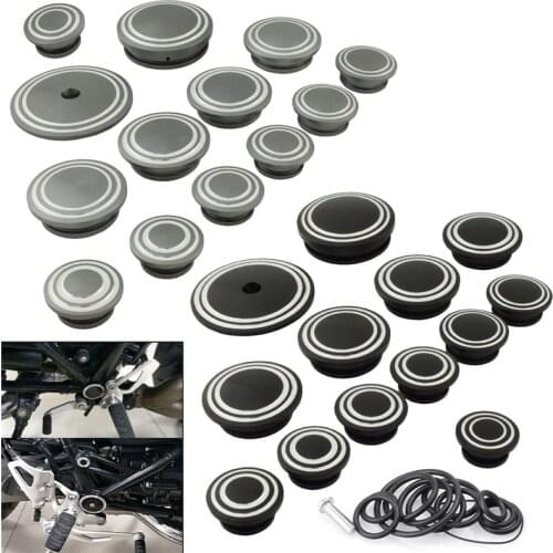 Frame Hole Caps Plug Cover Kit for BMW R Nine T NineT R9T Pure Racer Scrambler Urban G/S 2013 2014 2015 2016 2017 2018 2019 2020