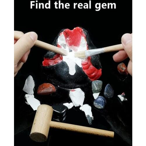 Educational DIY Toys Science Kit Rocks Mining Unique Gifts Archaeology Best Gifts