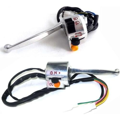 Motorcycle Right and Left Handlebar Switch 22mm for 50cc Retro Chinese Scooter drum brake
