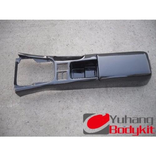 1995-1998 S14 S14A Silvia Zenki Kouki 200SX 240SX RHD Center Console Armrest Carbon Fiber