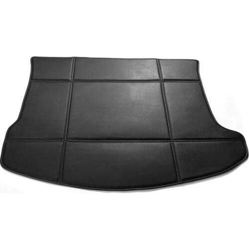 Folding Leather Car Trunk Mats for Peugeot207/307/308/408/508/301/3008 Waterproof Slip Resistant