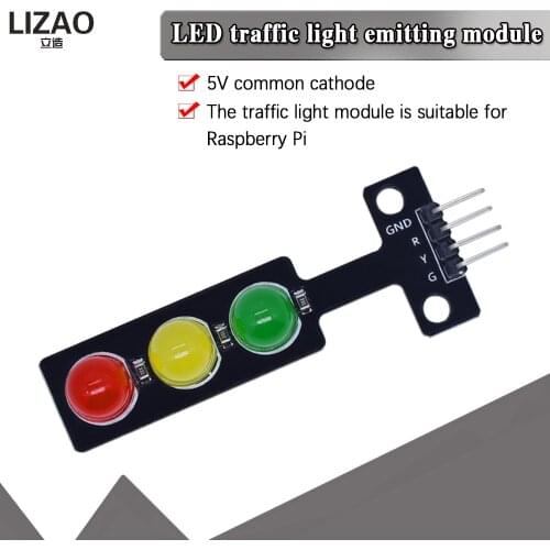 WAVGAT LED traffic lights light-emitting module / digital signal output Traffic light module / electronic building blocks