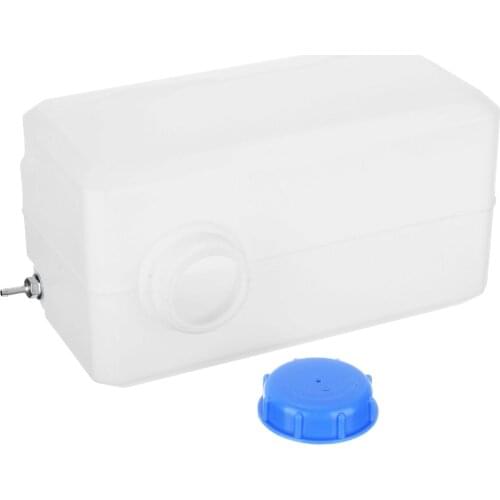 5.5L Fuel Water Tank Plastic 28x13x13cm Water Tank Fuel Tank For 12V 24V 8KW 5KW Car Truck Heater