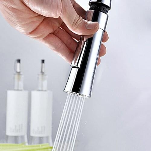 2 Functions Kitchen Pull Out Faucet Sprayer Nozzle Water Saving Bathroom Basin Sink Shower Spray Head Water Tap Faucet Filter