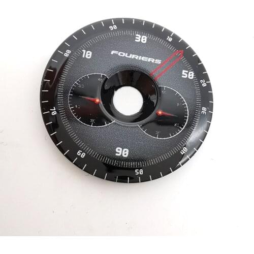 Fouriers TC-DX018-OD2 Aluminium alloy Bike Headset Cover Bicycle Top Cap For 31.8mm Fork 1-1/4 Steerer Tube Stem Spacer