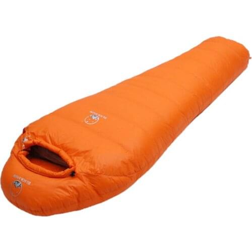 Winter Ultralight Thermal Adult Mummy 95% White Goose Down Sleeping Bag Sack W/ Compression Pack For Backpacking Camping Hiking