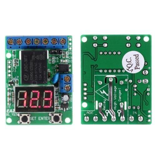 1PCS 12V Voltage Control /Delay Switch /OverVoltage /Under Voltage Protection Mo
