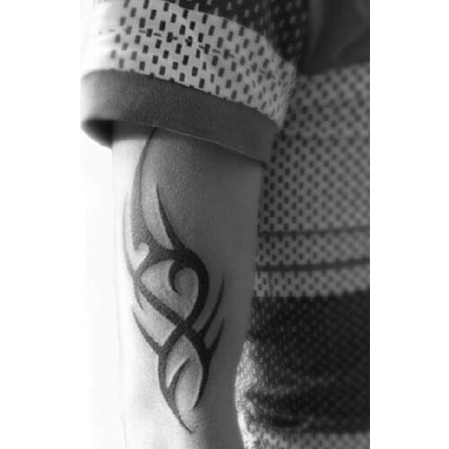 1 pc Body Art Cool 3D Men Half Sleeve Tattoo Arm Temporary Totem Tattoo Stickers Fashion Body Art