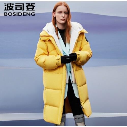BOSIDENG New down jacket for womens duck down coat environmental protection fabric waterproof high quality B00145454