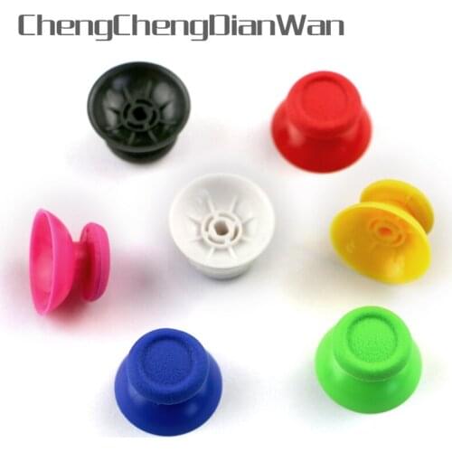 ChengChengDianWan 100pcs/lot Replacement 3D Rocker Joystick Cap Shell Mushroom Caps for PS4 Controller