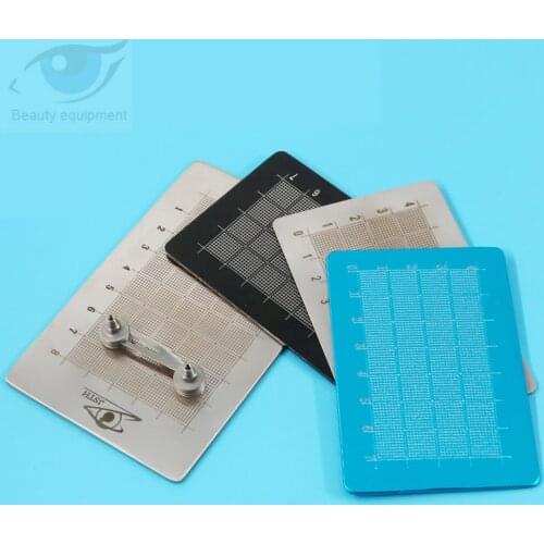 Nose beauty shaping stainless steel black engraving version nose measurement engraving version double-sided scale cartilage cutt