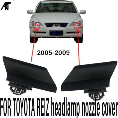 Car Right sider & Left side Headlight washer nozzle Cover Washer Case For Toyota Reiz 2005-2009 OEM: 85381-0P010 / 85382-0P010