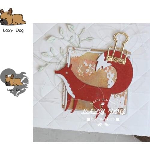 Fox Animal Metal Cutting Dies Scrapbooking Stencil DIY Decorative Craft Embossing Die Cuts Card Making New Dies For 2019