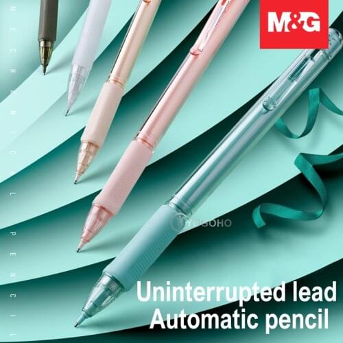 M&G 0.5/0.7mm Candy Color Mechanical Pencil with Rubber Grip Japanese School Supplies Korean Stationery