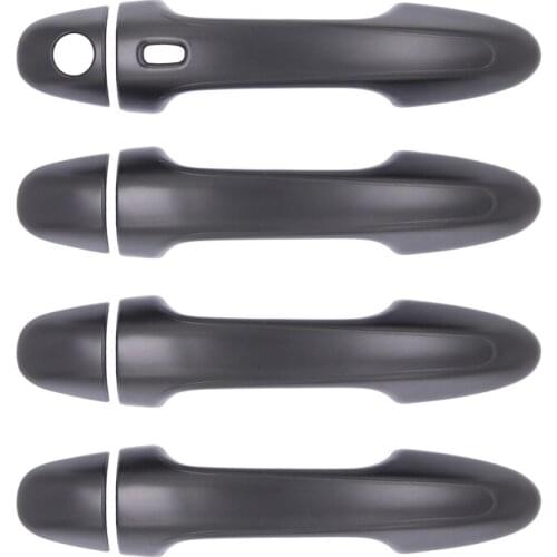 Exterior Door Handles Protection Handle Covers For Toyota Fortuner 2016-2018 Accessories 4 Doors Auto Body Parts Offroad JDM Car