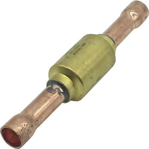 1/4" Check Valve with solder connection be used in liquid, suction and hot gas lines in HVAC for replace Danfoss NRVH valves