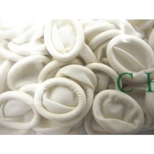 Wholesale 500PCS/bag fingertip Finger sets watch repair Latex gloves -WP0006