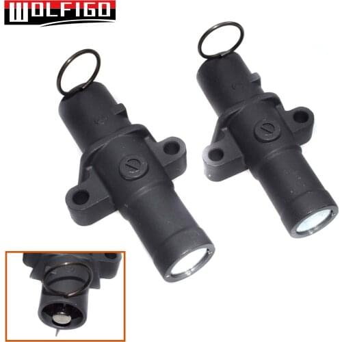 WOLFIGO New 2PCS 14520RCAA01 Timing Tensioner Belt For Honda Accord Odyssey Pilot Ridgeline Acura MDX RL TL ZDX Saturn Vue