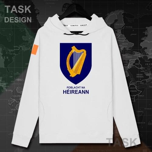 Ireland the Irish Eire IE men hoodie pullovers hoodies men sweatshirt streetwear clothes Sportswear tracksuit nation coat top 20