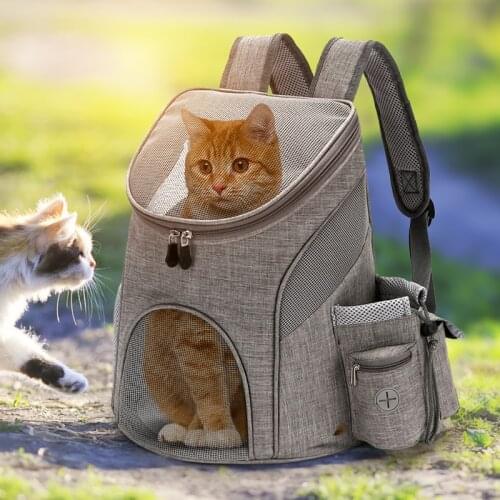 Outdoor Pet Dog Carrying Bag Cat Dog Backpack Folding Pet Chest Bag pet Supplies Dog Cat Carrier Backpack for Small Dog Cat