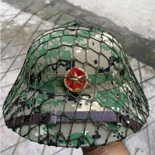 VIETNAM WAR HAT NVA VIETCONG VC PITH HELMET WITH NET MILITARY CAMOUFLAGE CAP World military Store