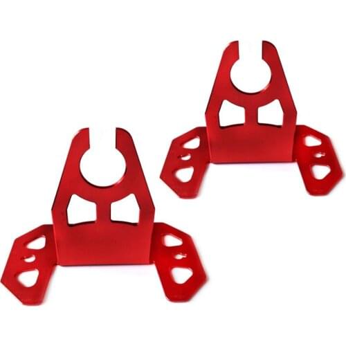 1 Pair CNC Processed Wheel Shelf Aluminium Alloy Support Frame For RC Model Airplane