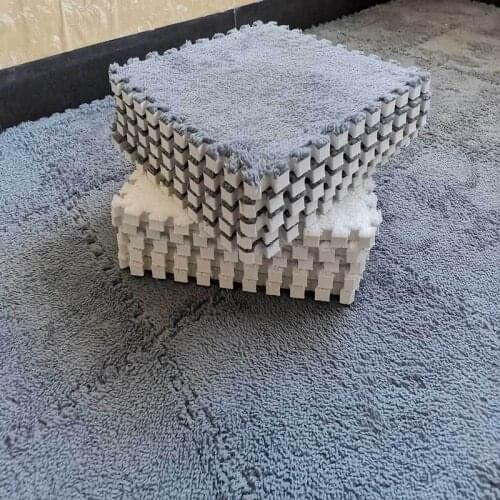 10pcs/lot Ins Style Room Square Plus Velvet Stitching Carpet Bedroom Girl Large Area Fully Covered with Cute Tatami Mats F8153