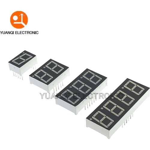 200pcs 7 segment common Cathode 1 Bit Digital Tube 0.56" 0.56in. Red LED Display