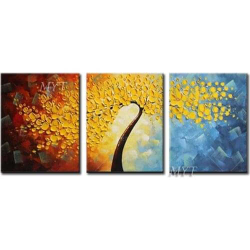 3D Knife Flower Paintings Oil Paintings Modern Wedding Decor Wall Polychromatic Art Home Decoration For Living Room No Framed