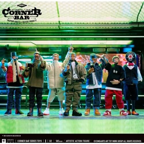 Blind Box Trendy Toy Military Figure Corner Bar Series 2 Action Figure Toy Collection Model Toy come4arts