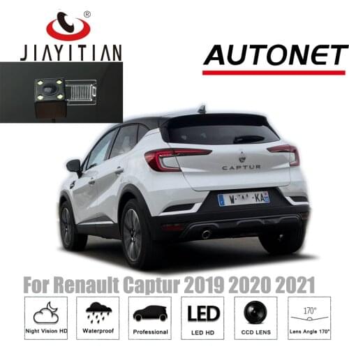 JIAYITIAN Rear View Camera For Renault Captur NEW CAPUTUR 2019 2020 2021 CCD/Night Vision/Backup Parking Camera Reverse