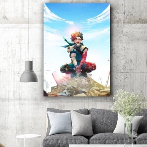 Classic Anime Poster My Hero Academia Deku Decoration Home Canvas Painting Art Print Modular Wall Picture For Bedroom LivingRoom