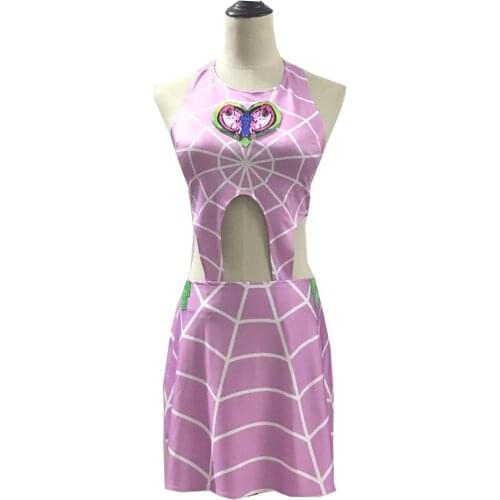 2020 JoJos Bizarre Adventure Jolyne Cujoh Kujo Cosplay Costumes Custom Made Prison Version Two Colors