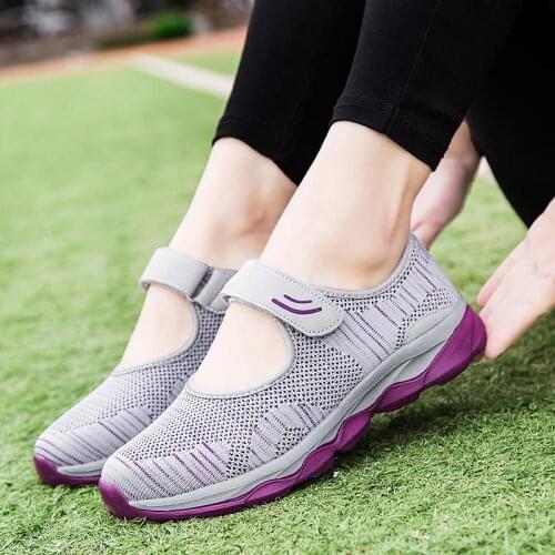 Big Size Summer Breathable Women Running Shoes Female Gym Sneakers Summer Sports Shoes Lady Ladies Sport Shoes Sneakers GME-1864
