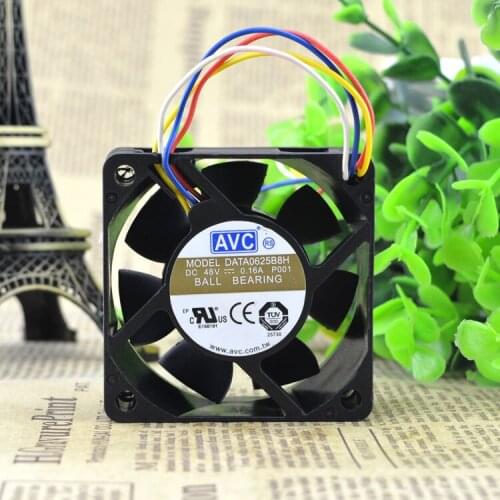 New original FOR AVC DATA0625B8H 48V 0.16A four-wire 6cm Cooling fan