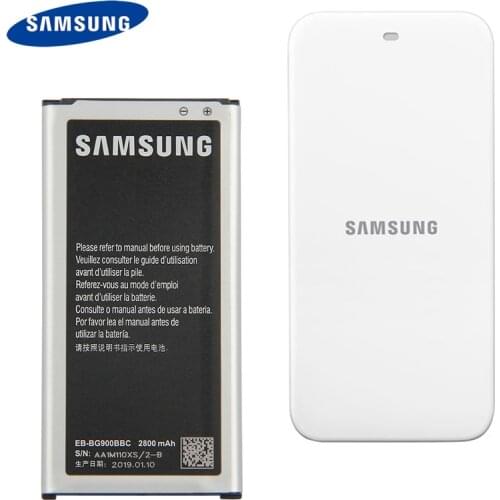 Samsung Original Desktop Dock Charger+ EB-BG900BBC Battery For Samsung GALAXY S5 9006V 9006W 9008W G900F G900S G9008V 2800mAh