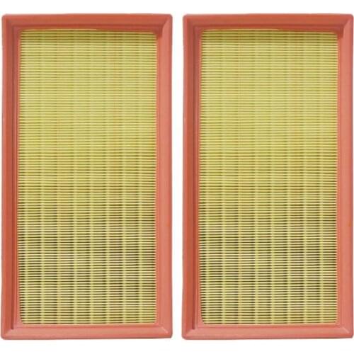 2 PCS 156 094 05 04 PU Frame Air Filter Fit For Mercedes-Benz 63 AMG/C 63 AMG/CLS 63 AMG/E 63 AMG/ML 63 AMG/S 63 AMG
