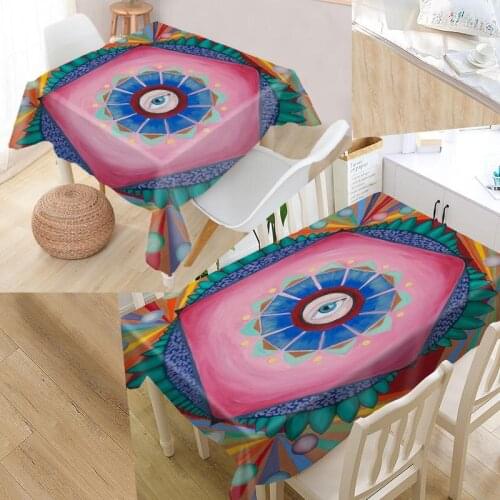 Alex Grey Table Cover Printing Waterproof Tablecloth More Size Tablecloths Kitchen Wedding Hotel Decoration