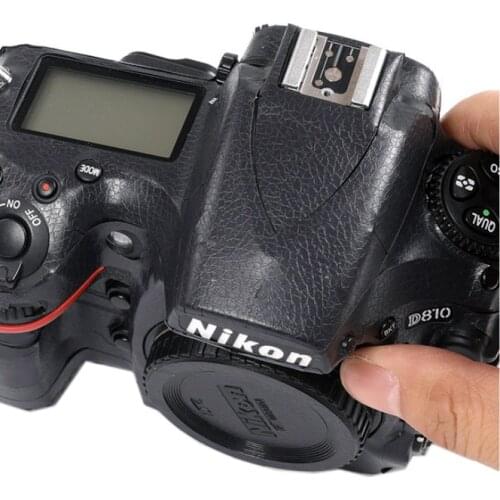 Anti-Scratch Camera Body Cover Leather Texture Skin Film Kit For Nikon Z7 II Z6 Z50 D810 D850 Z5 Z6II Sticker Cameras Protection