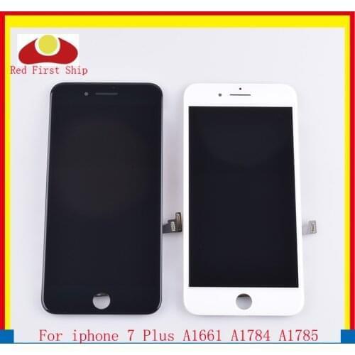 10Pcs/lot For iphone 7 Plus LCD Screen Pantalla monitor For iphone 7 Plus Display Touch Screen Digitizer LCD Complete Original